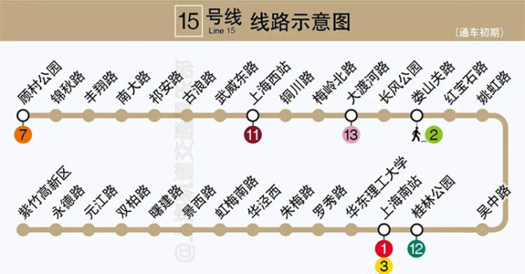 上海地铁15号线最新线路图全面解析